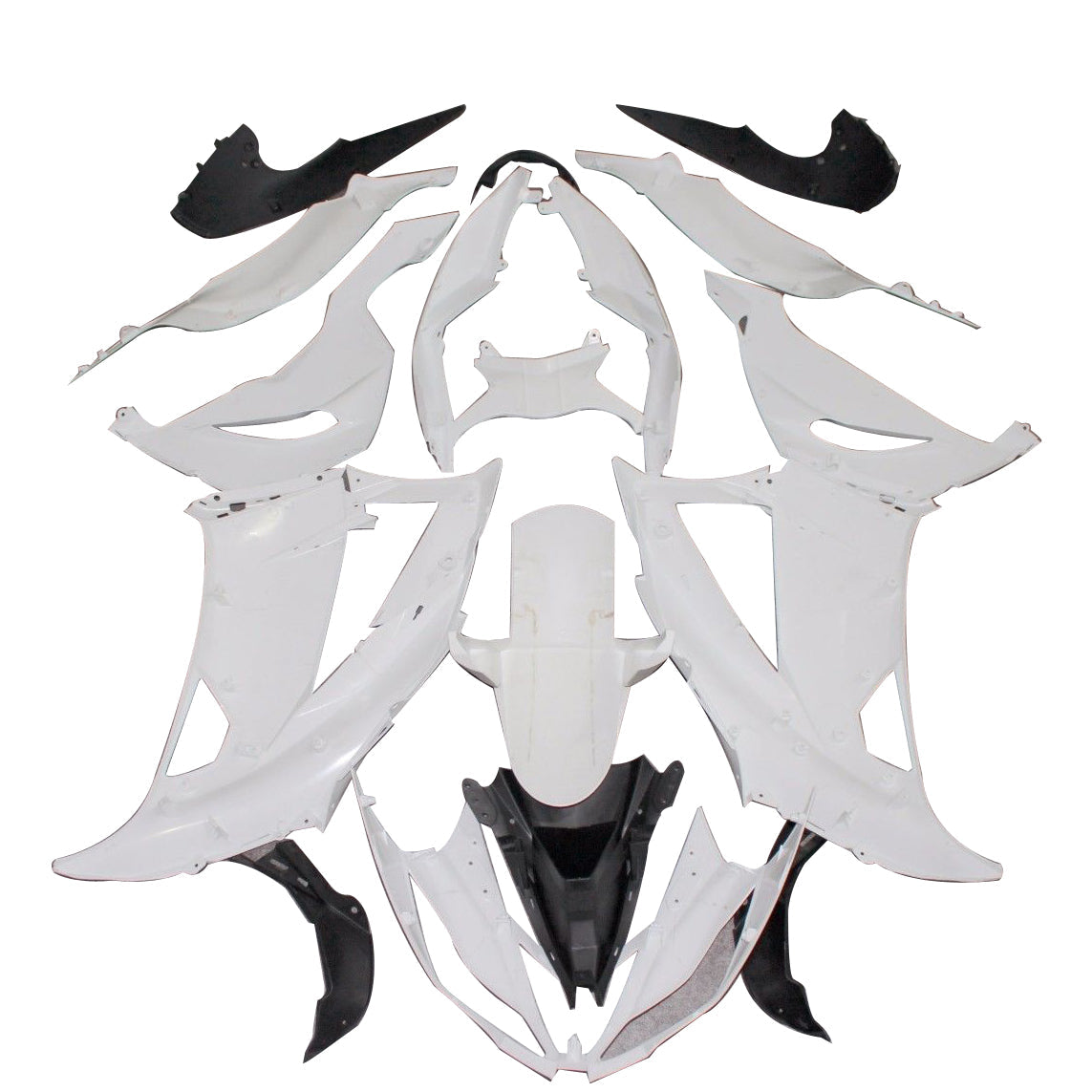 2013-2018 Fairings Plastics Kawasaki ZX6R 636 Ninja  Primal only Unpainted Generic