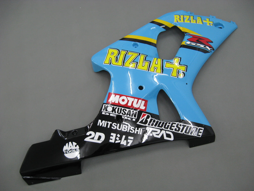 2000-2002 Fairings Suzuki GSXR 1000 Blue Black Rizla  Generic