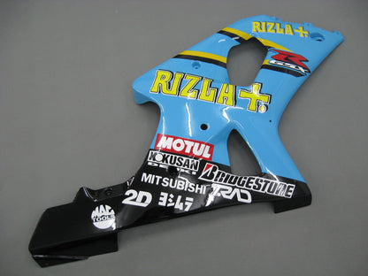 2000-2002 Fairings Suzuki GSXR 1000 Blue Black Rizla  Generic