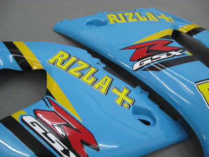 2000-2002 Fairings Suzuki GSXR 1000 Blue Black Rizla  Generic