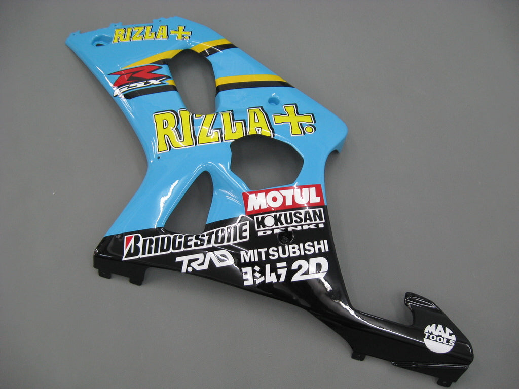 2000-2002 Fairings Suzuki GSXR 1000 Blue Black Rizla  Generic