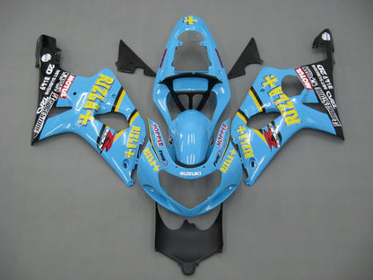 2000-2002 Fairings Suzuki GSXR 1000 Blue Black Rizla  Generic