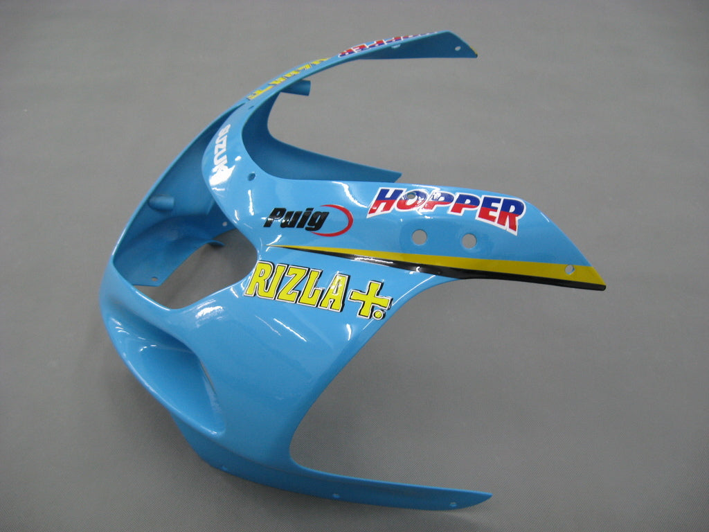 2000-2002 Fairings Suzuki GSXR 1000 Blue Black Rizla  Generic