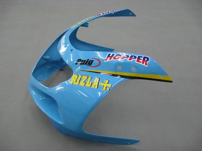 2000-2002 Fairings Suzuki GSXR 1000 Blue Black Rizla  Generic