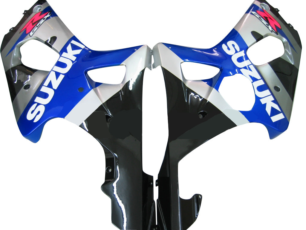 2000-2002 Fairings Suzuki GSXR 1000 Silver Blue Black GSXR   Generic