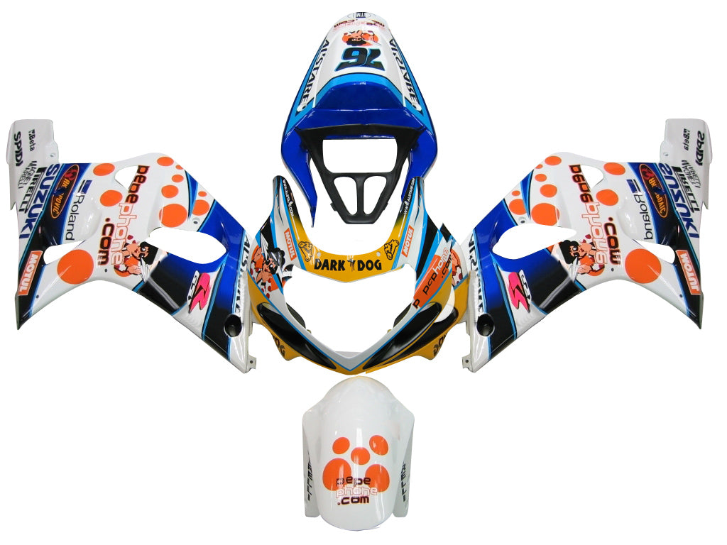 2000-2002 Fairings Suzuki GSXR 1000 Multi-Color pepephone Generic