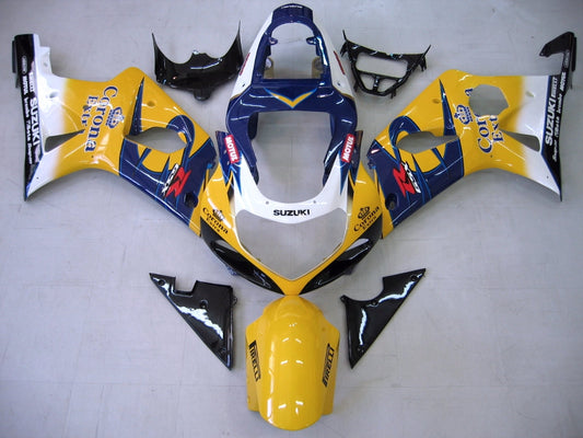 2000-2002 Fairings Suzuki GSXR 1000 Yellow & Blue Corona GSXR  Generic