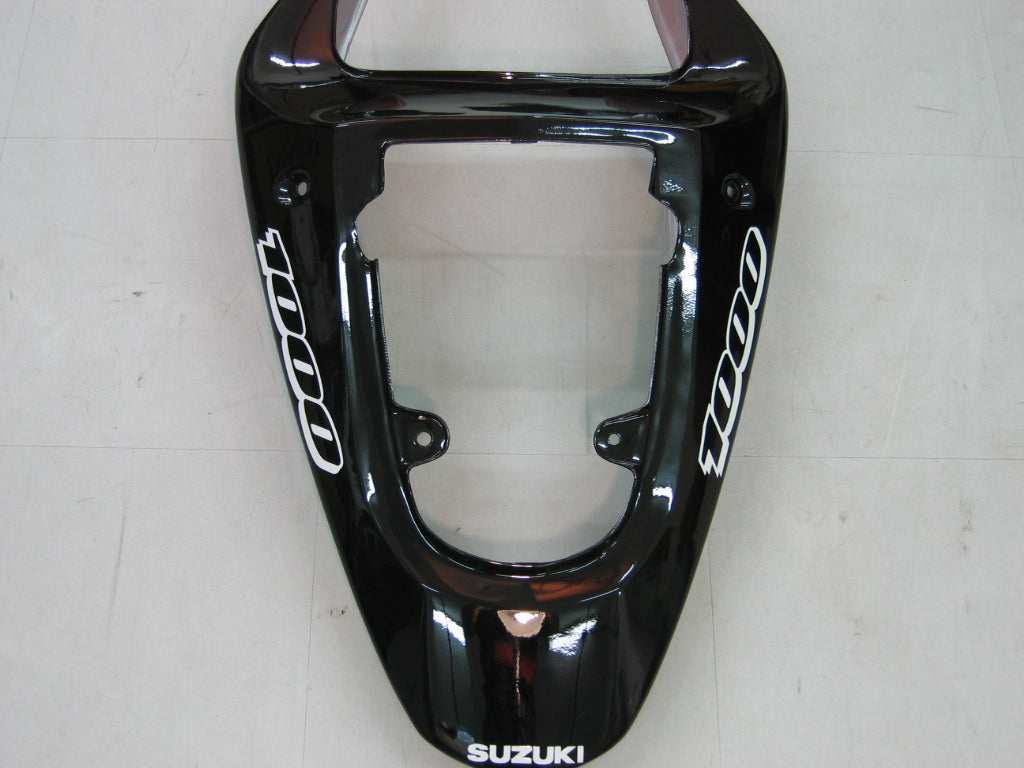 2000-2002 Fairings Suzuki GSXR 1000 Black & Red GSXR  Generic