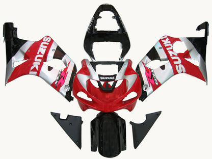 2000-2002 Fairings Suzuki GSXR 1000 Black & Red GSXR  Generic