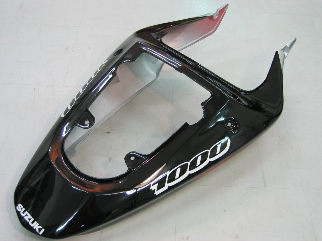 2000-2002 Fairings Suzuki GSXR 1000 Black & Red GSXR  Generic
