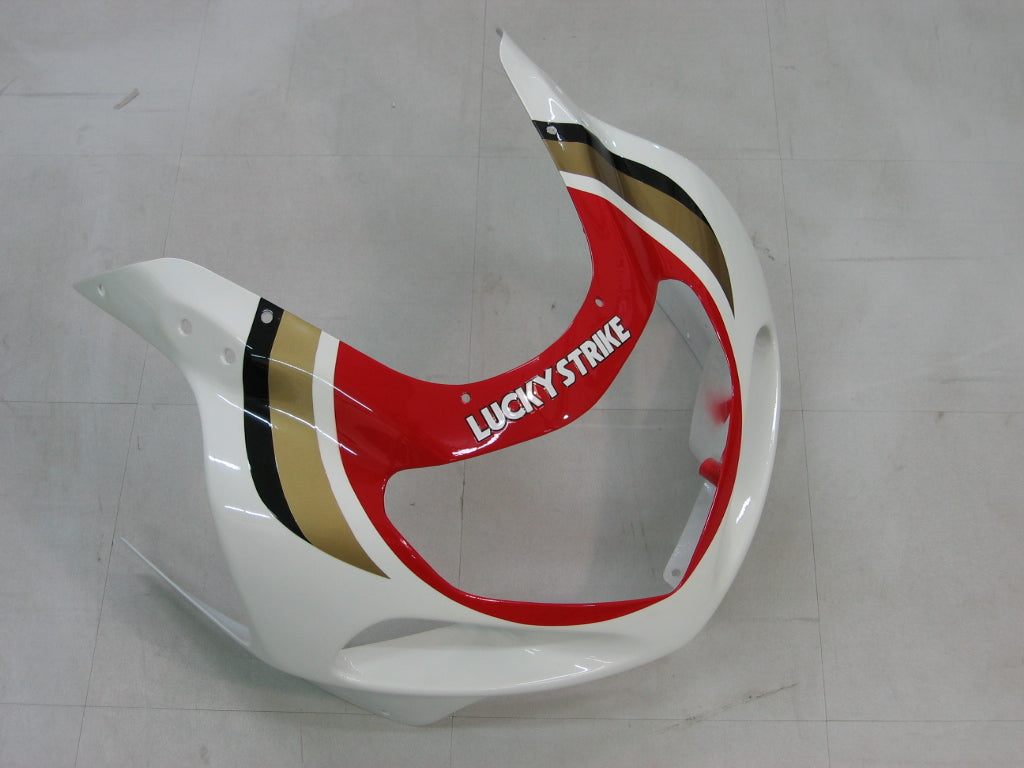2000-2002 Fairings Suzuki GSXR 1000 White & Red Lucky Strike  Generic