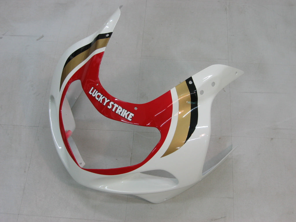 2000-2002 Fairings Suzuki GSXR 1000 White & Red Lucky Strike  Generic