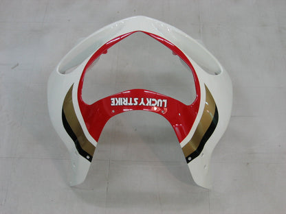 2000-2002 Fairings Suzuki GSXR 1000 White & Red Lucky Strike  Generic