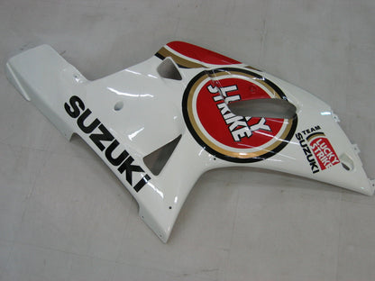 2000-2002 Fairings Suzuki GSXR 1000 White & Red Lucky Strike  Generic