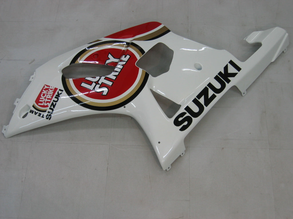 2000-2002 Fairings Suzuki GSXR 1000 White & Red Lucky Strike  Generic