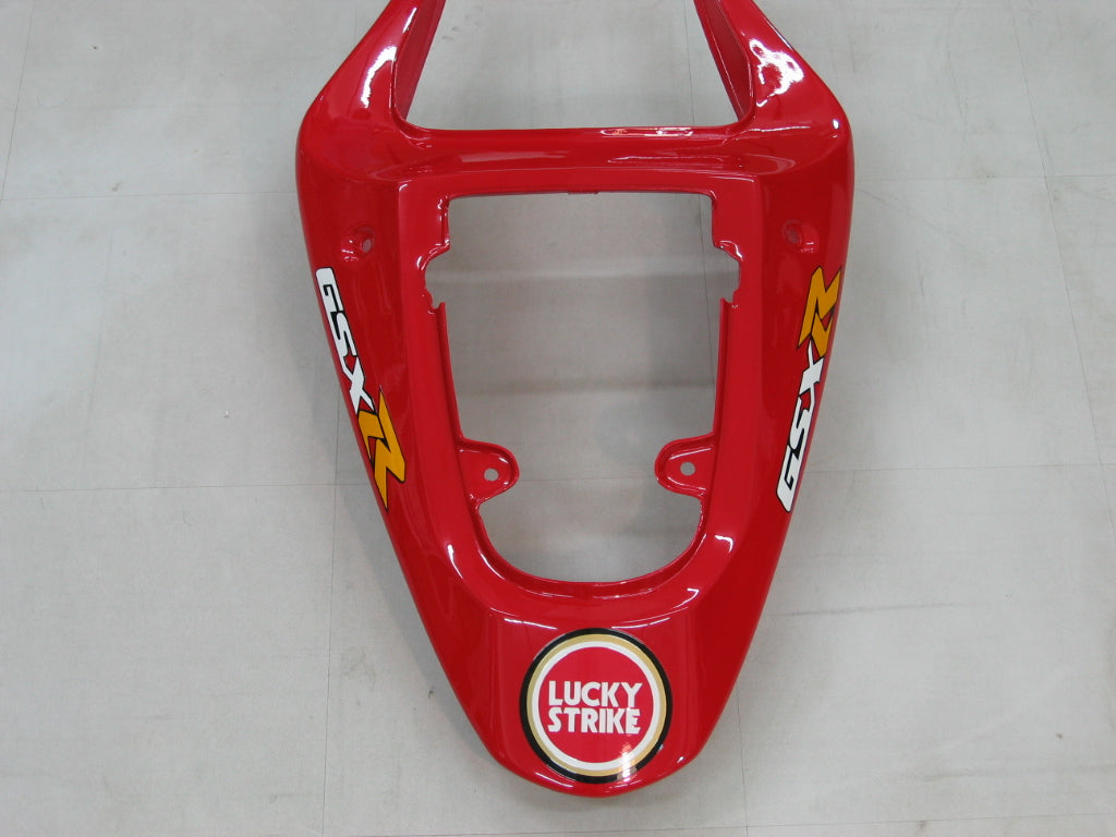 2000-2002 Fairings Suzuki GSXR 1000 White & Red Lucky Strike  Generic