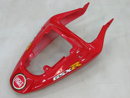 2000-2002 Fairings Suzuki GSXR 1000 White & Red Lucky Strike  Generic