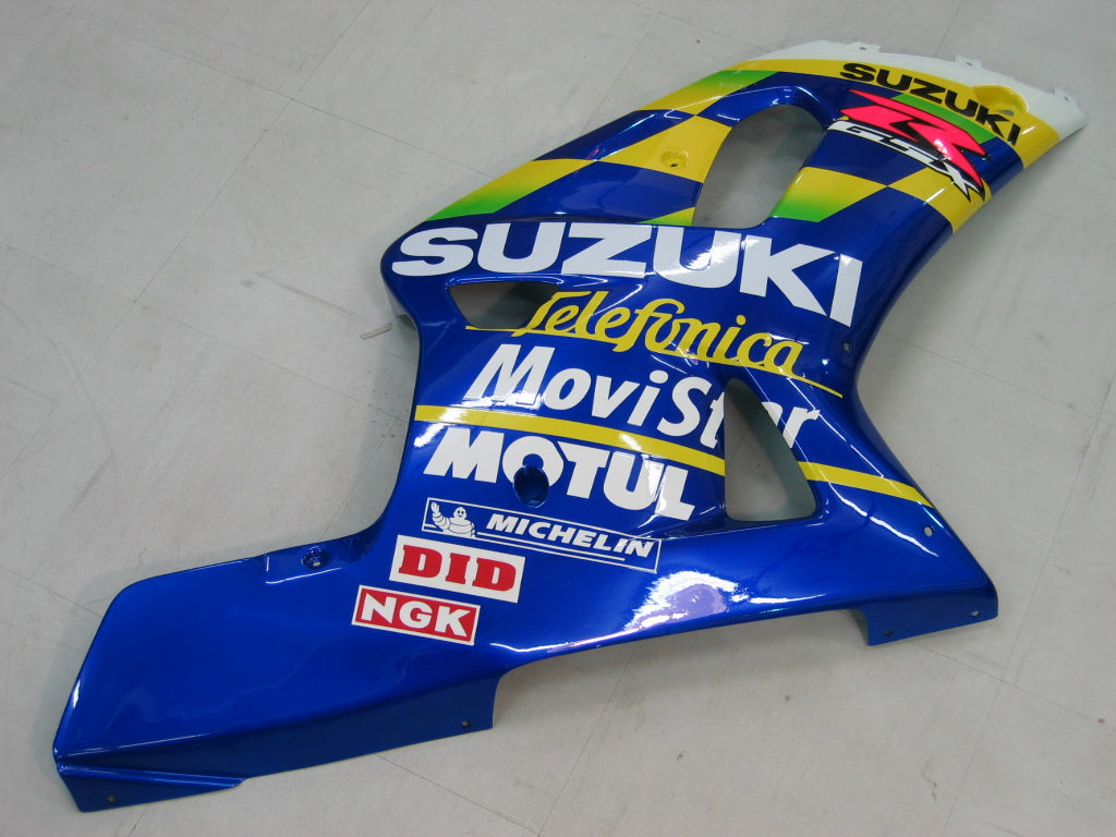 2000-2002 Fairings Suzuki GSXR 1000 Blue Movistar  Generic