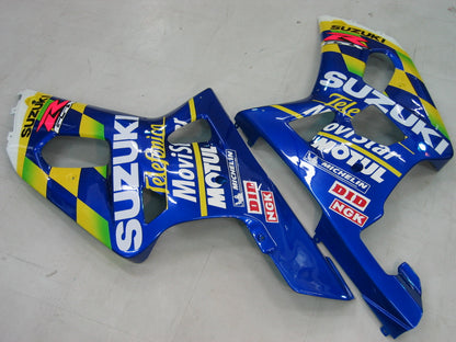 2000-2002 Fairings Suzuki GSXR 1000 Blue Movistar  Generic