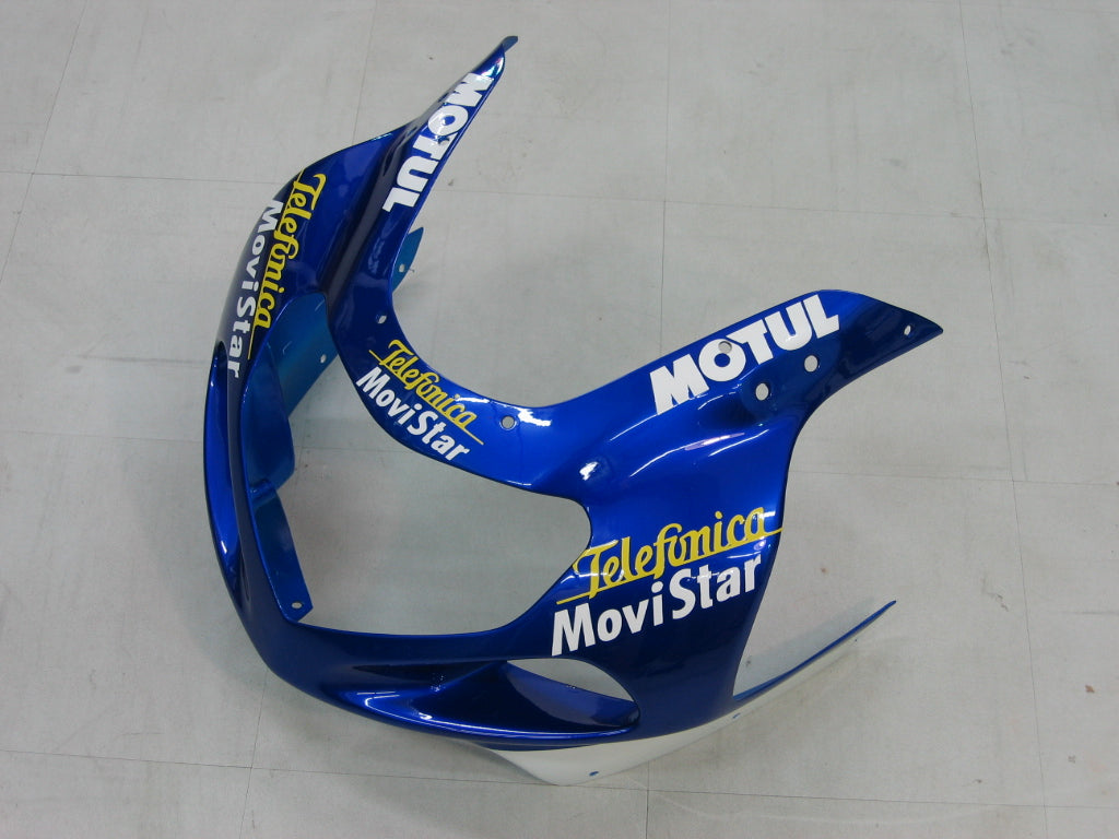 2000-2002 Fairings Suzuki GSXR 1000 Blue Movistar  Generic