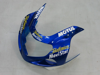 2000-2002 Fairings Suzuki GSXR 1000 Blue Movistar  Generic