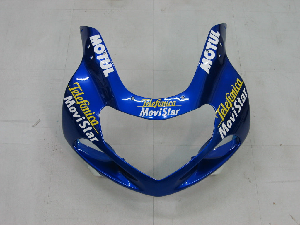 2000-2002 Fairings Suzuki GSXR 1000 Blue Movistar  Generic