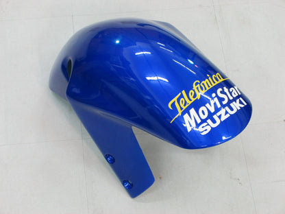 2000-2002 Fairings Suzuki GSXR 1000 Blue Movistar  Generic