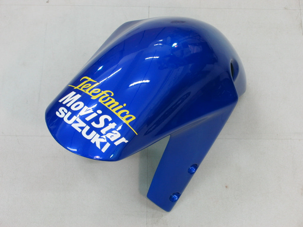 2000-2002 Fairings Suzuki GSXR 1000 Blue Movistar  Generic