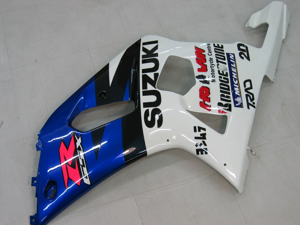 2000-2002 Fairings Suzuki GSXR 1000 Blue & White Motul  Generic