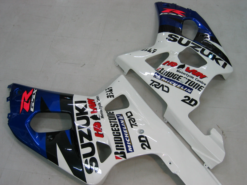 2000-2002 Fairings Suzuki GSXR 1000 Blue & White Motul  Generic