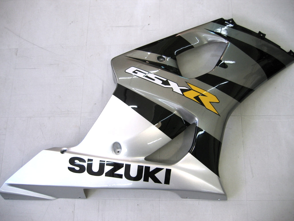 2003-2004 Fairings Suzuki GSXR 1000 Silver & Black GSXR  Generic