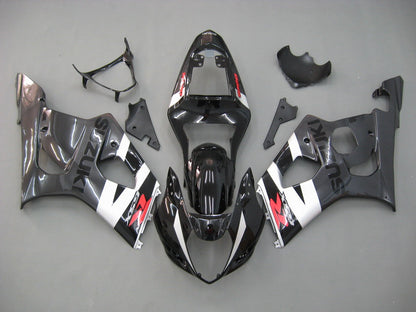 2003-2004 Fairings Suzuki GSXR 1000 Black & White GSXR  Generic