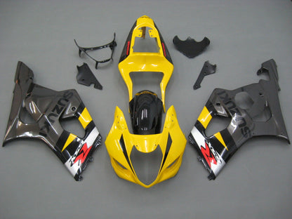 2003-2004 Fairings Suzuki GSXR 1000  Yellow & Black GSXR Generic