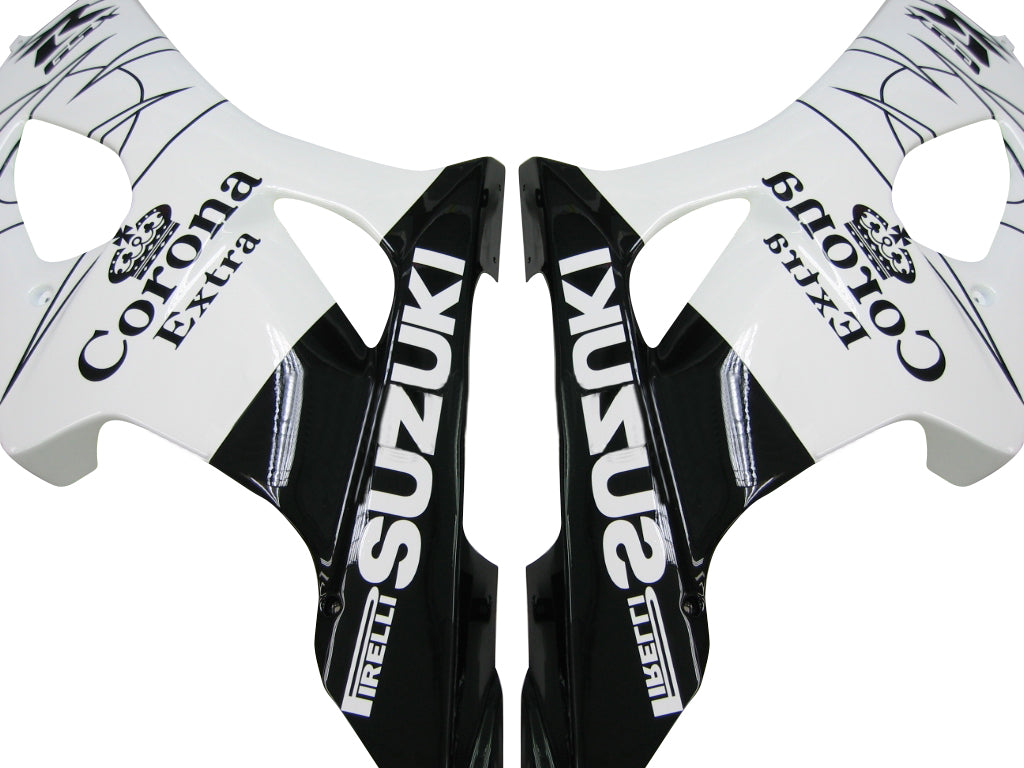 2003-2004 Fairings Suzuki GSXR 1000 White & Black Corona Suzuki  Generic