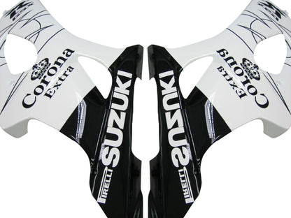 2003-2004 Fairings Suzuki GSXR 1000 White & Black Corona Suzuki  Generic