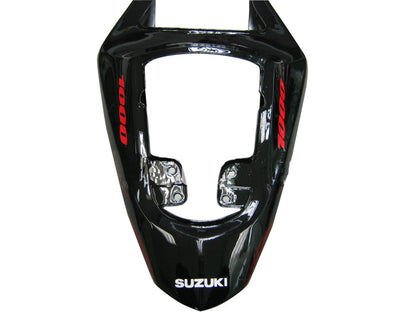 2003-2004 Fairings Suzuki GSXR 1000 Black & Red Flame  Generic