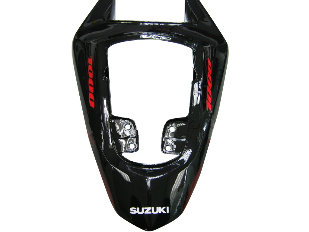 2003-2004 Fairings Suzuki GSXR 1000 Black & Red Flame Suzuki  Generic