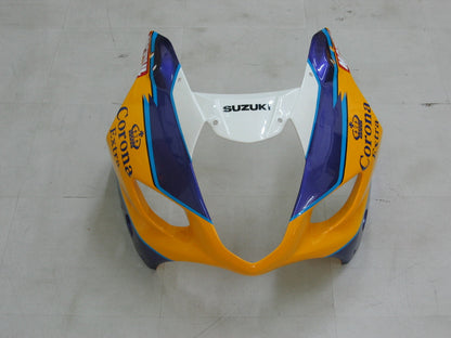2003-2004 Fairings Suzuki GSXR 1000 Yellow & White Corona  Generic
