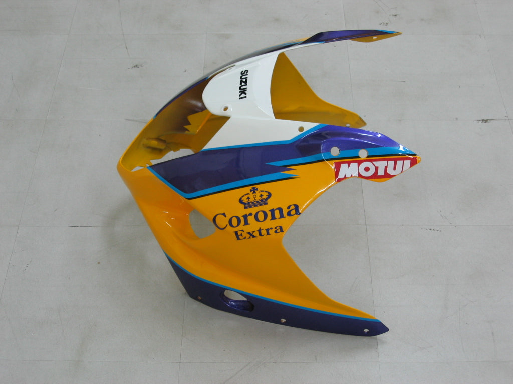 2003-2004 Fairings Suzuki GSXR 1000 Yellow & White Corona  Generic