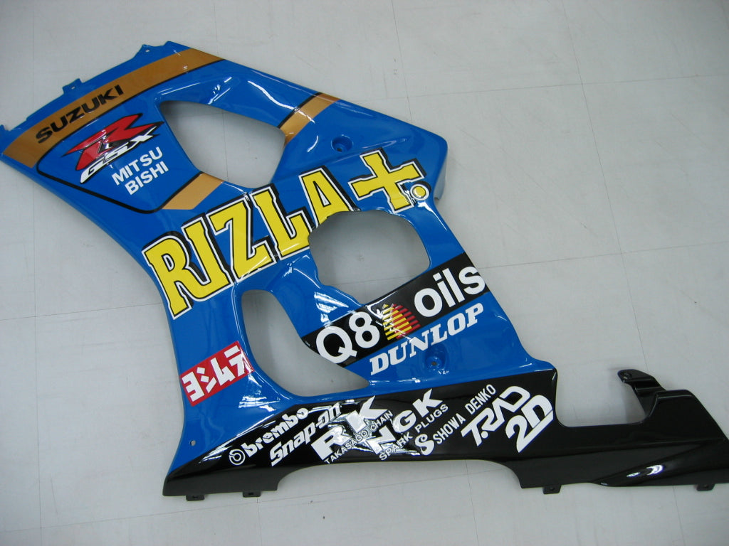 2003-2004 Fairings Suzuki GSXR 1000 Blue Rizla  Generic