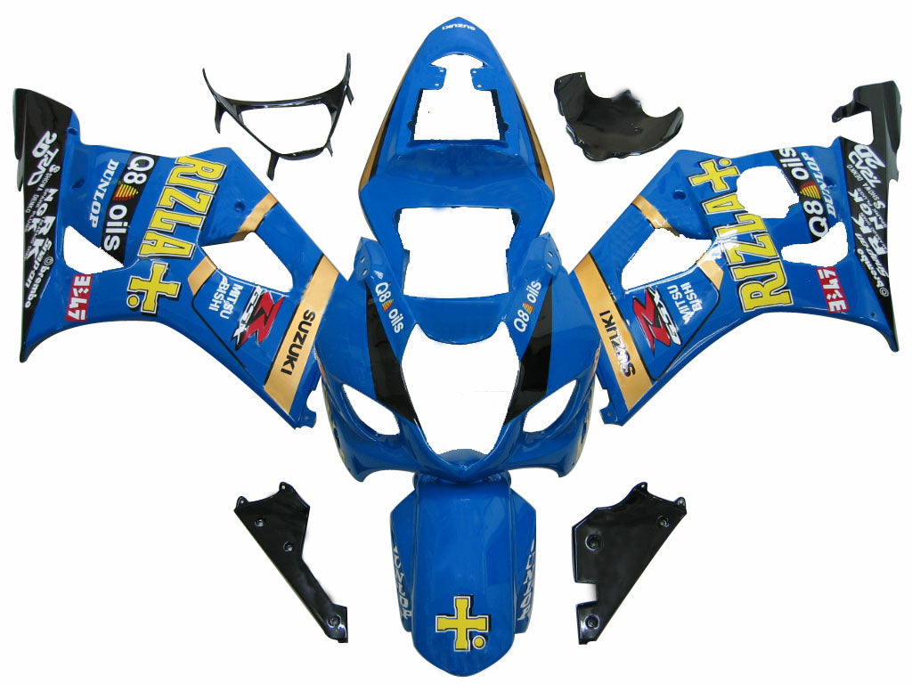 2003-2004 Fairings Suzuki GSXR 1000 Blue Rizla  Generic