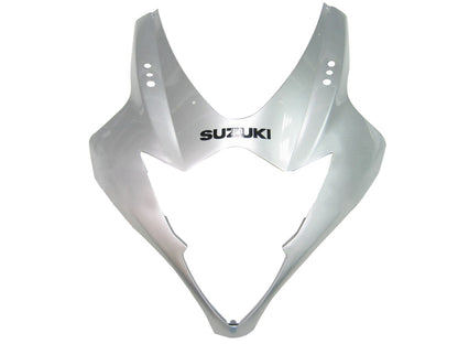 2005-2006 Fairings Suzuki GSXR 1000 White & Silver GSXR  Generic