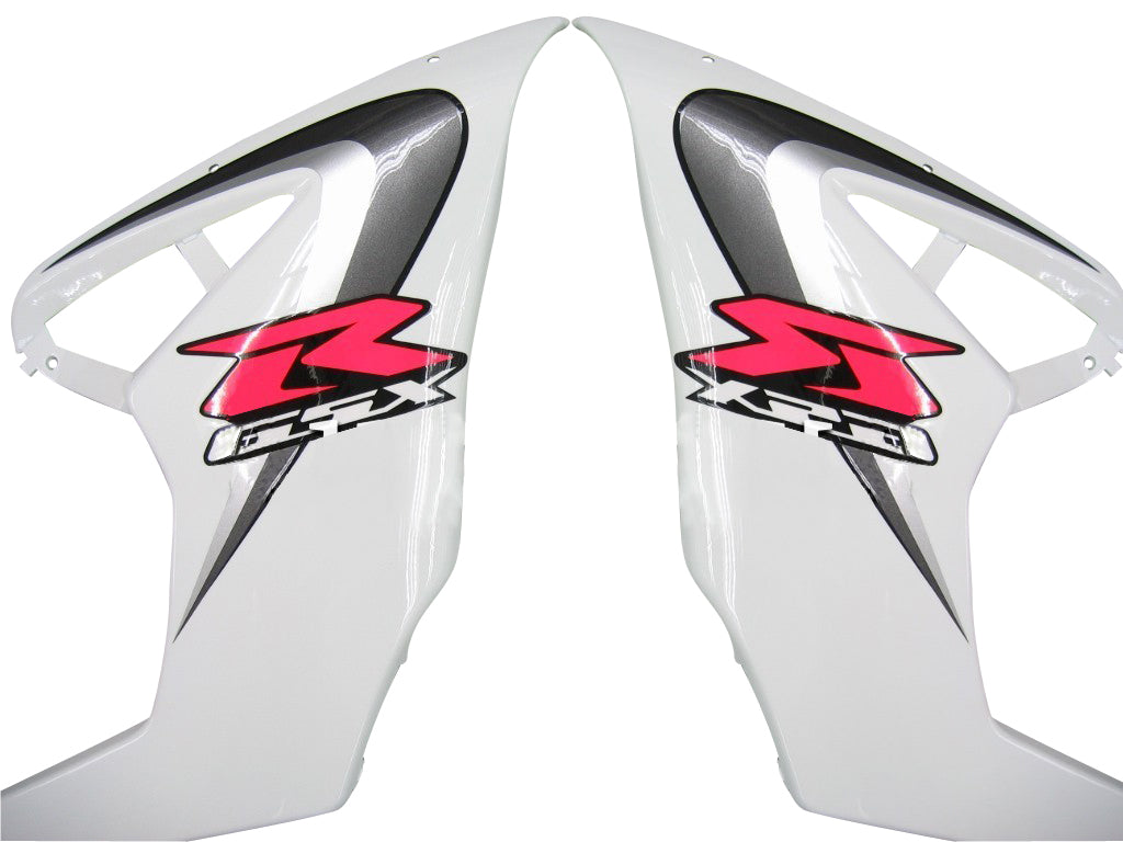 2005-2006 Fairings Suzuki GSXR 1000 White & Silver GSXR  Generic