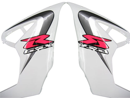 2005-2006 Fairings Suzuki GSXR 1000 White & Silver GSXR  Generic