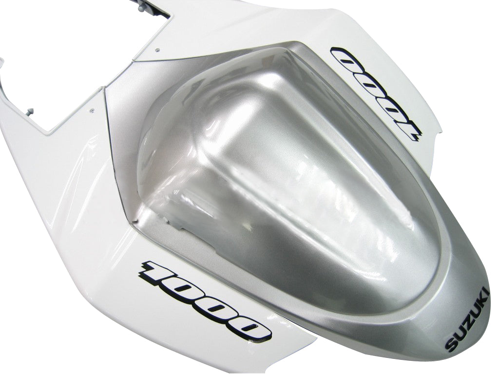2005-2006 Fairings Suzuki GSXR 1000 White & Silver GSXR  Generic