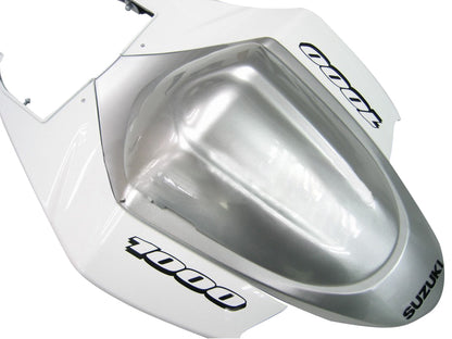 2005-2006 Fairings Suzuki GSXR 1000 White & Silver GSXR  Generic