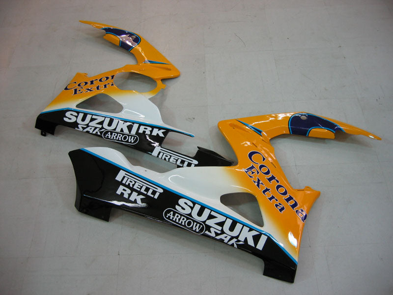 2005-2006 Fairings Suzuki GSXR 1000 Blue Yellow Alstare Corona  Generic