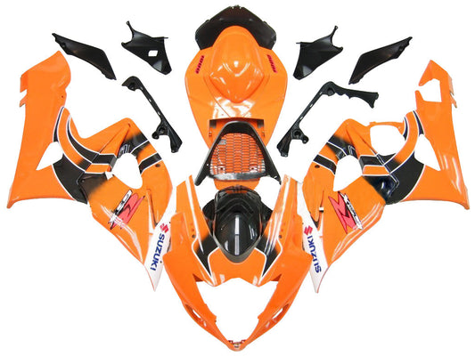 2005-2006 Fairings Suzuki GSXR 1000 Orange & Black GSXR  Generic