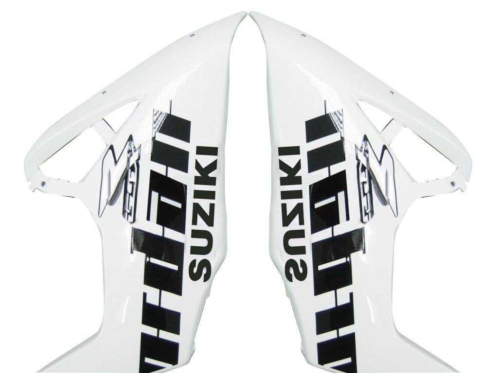 2005-2006 Fairings Suzuki GSXR 1000 White & Black Jordan  Generic
