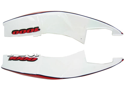 2005-2006 Fairings Suzuki GSXR 1000 White & Red Jordan  Generic